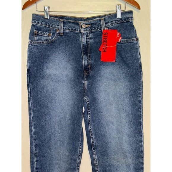 NWT Vintage 2001 Levi’s 512 Stretch Slim Fit Tapered Leg Jeans Size 10 - Picture 2 of 12